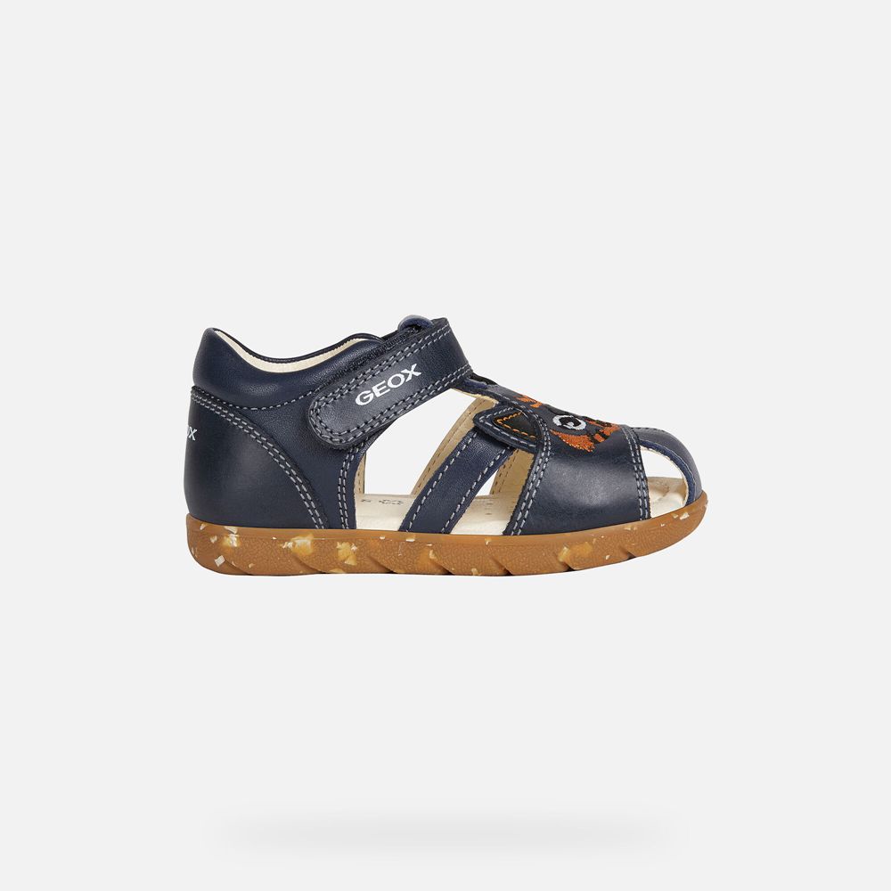 Geox Sandals Navy Alul Boy - Geox Baby Shoes - WIZORF634